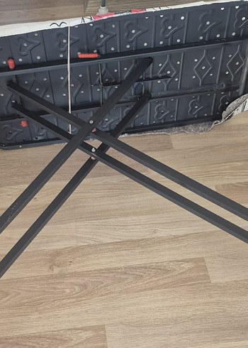 Gri Baskılı Modern Ütü Masası - Görsel 2