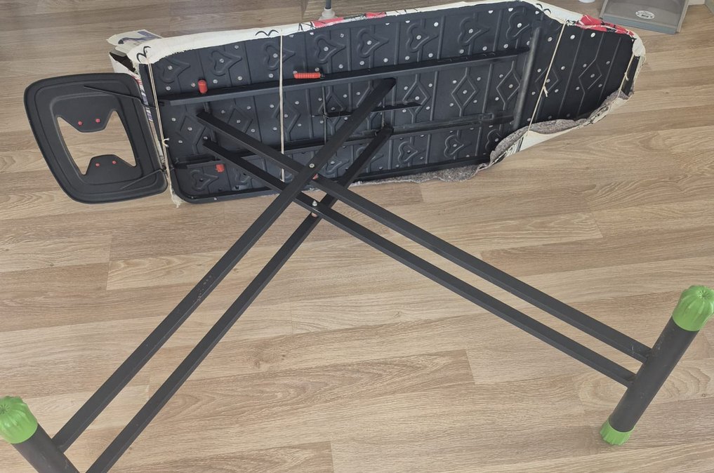 Gri Baskılı Modern Ütü Masası - Görsel 2