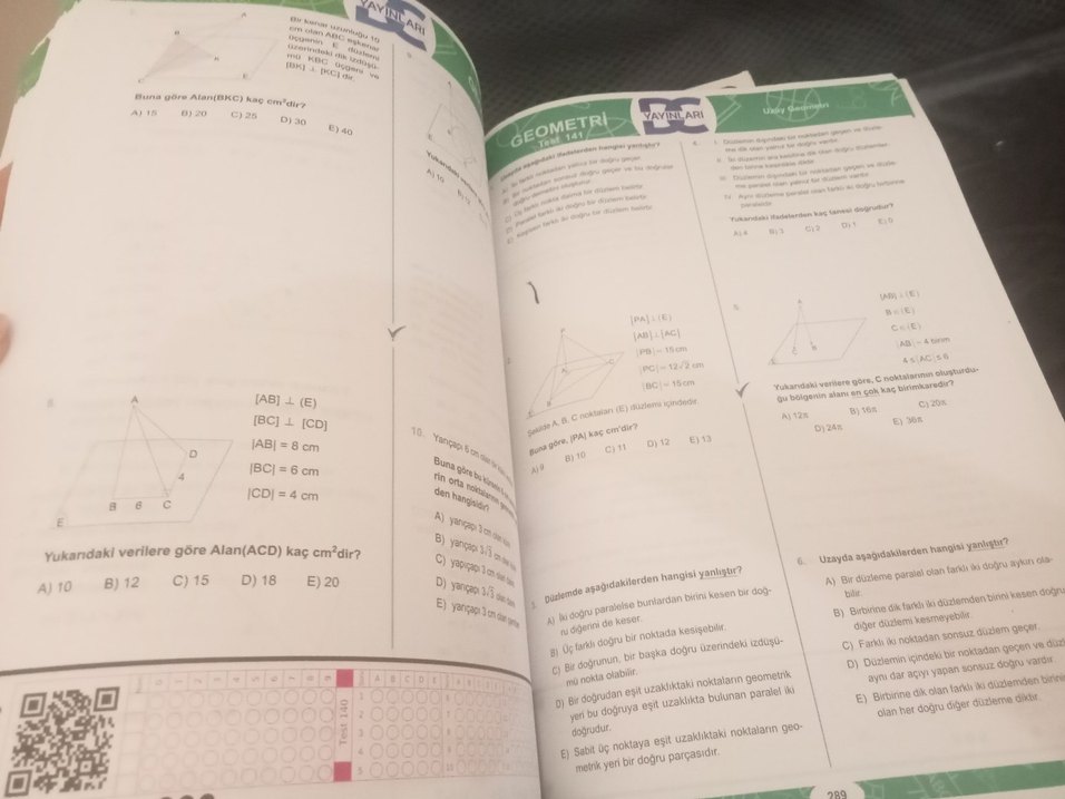 YGS/LYS Geometri Soru Bankası - Görsel 3