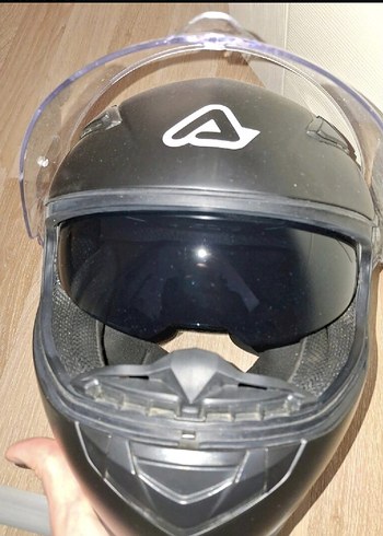 Diger Siyah Biker Kask ACER3iS - Görsel 3