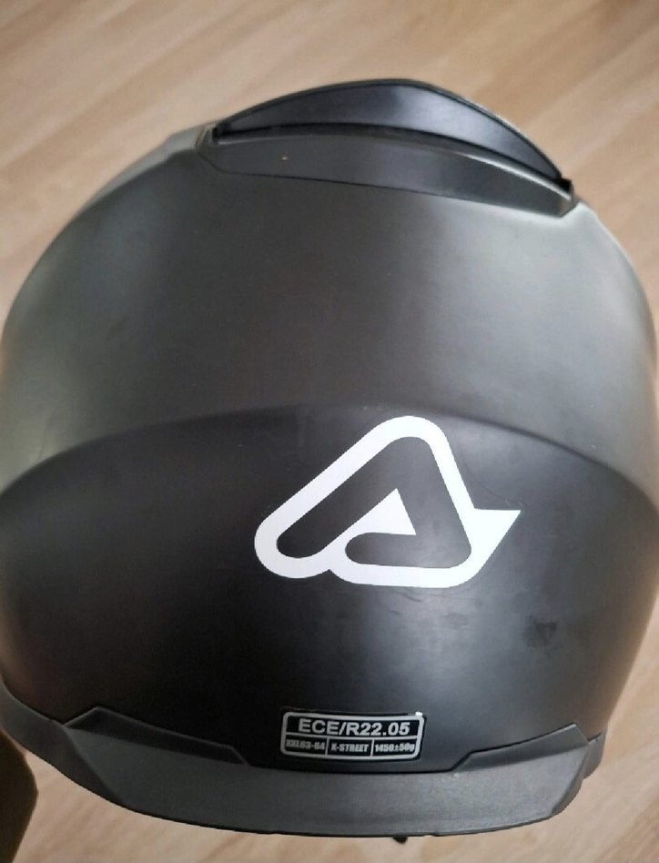 Diger Siyah Biker Kask ACER3iS - Görsel 4