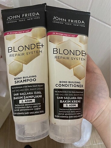 John frieda şampuan krem seti