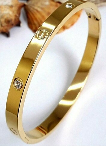 Cartier kelepçe altın ve 11 numara bileklik 