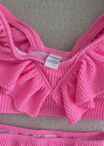 LC Waikiki Pembe Kız Çocuk Bikini
