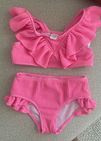 Pembe Kız Çocuk Bikini