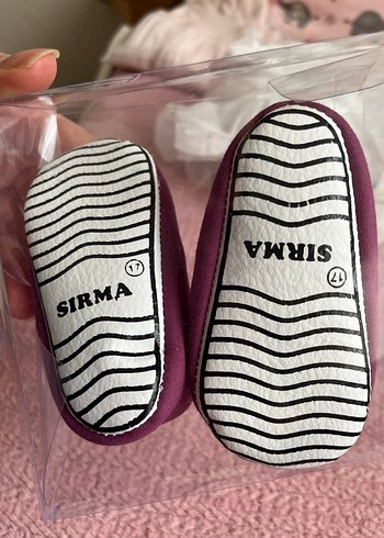 Kız Bebek İlk Adım Ayakkabısı Pembe Velcro - Görsel 2