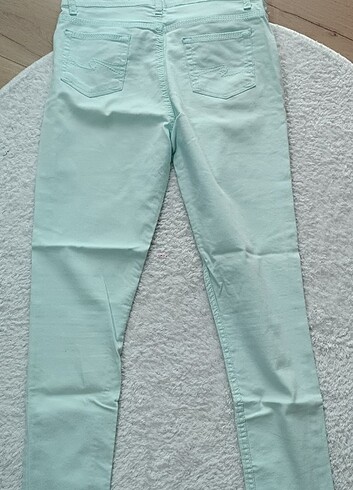 Denim kanvas pantolon - Görsel 8