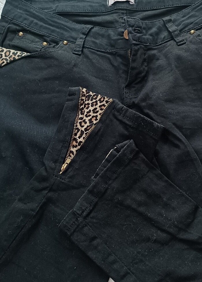 Siyah kadın pantolon - Görsel 3