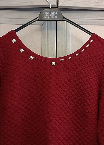 Kırmızı elbise  - Görsel 3