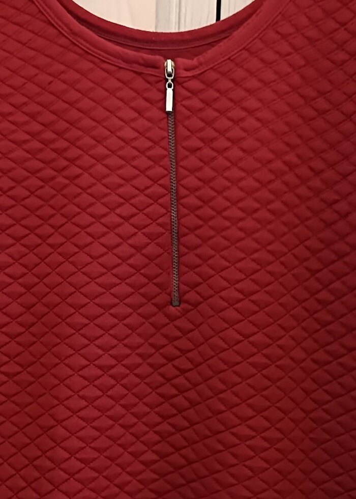 Kırmızı elbise  - Görsel 5