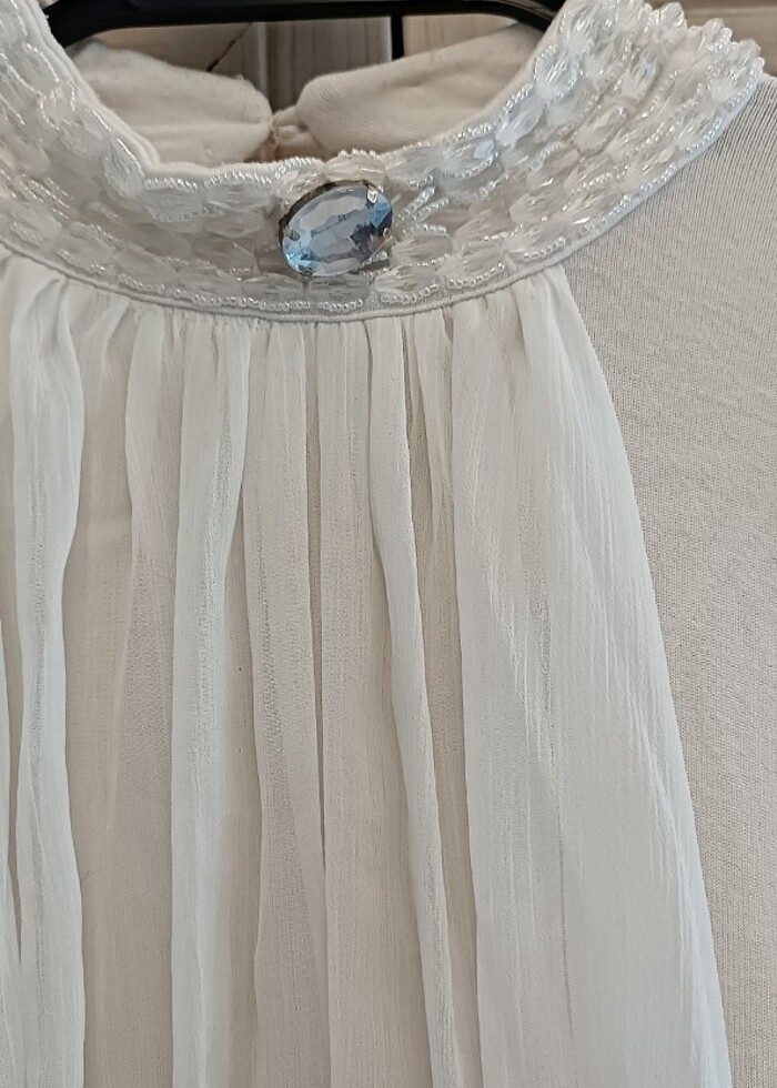 Beyaz bluz - Görsel 3