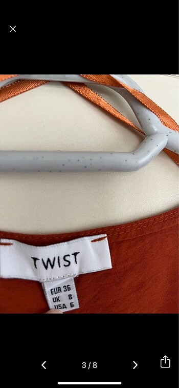 s Beden TWIST BAĞLAMALI BLUZ