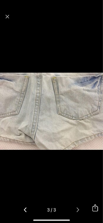 xs Beden BERSHKA MİNİ ŞORT