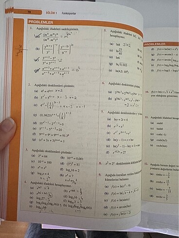 Beden Renk Genel matematik 1