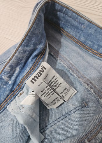 Gri Mavi Kadın Salaş Jean Pantolon - Görsel 5