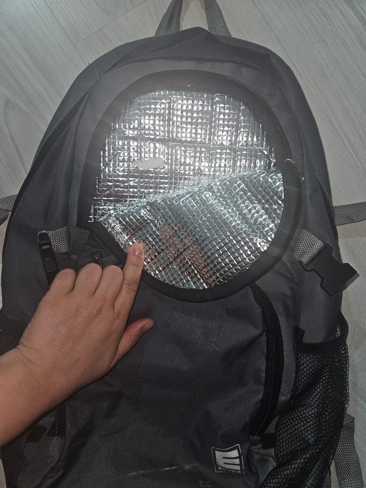 Gri Tokalı Sokak Stili Kadın Sırt Çantası - Görsel 3