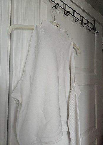 Beyaz kadın bluz - Görsel 2