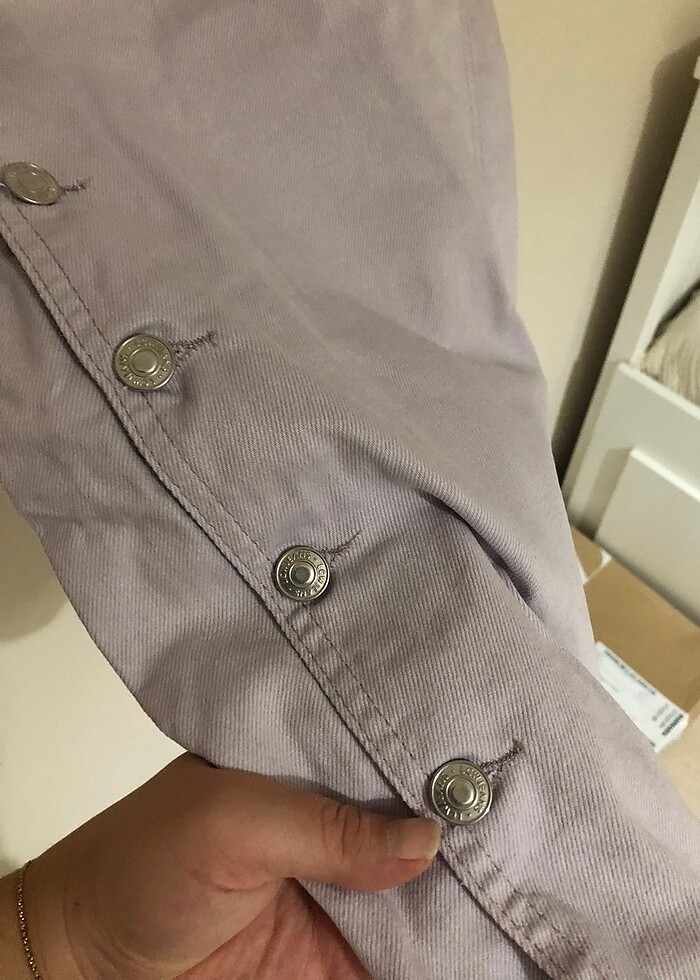 Lila jean salopet - Görsel 2