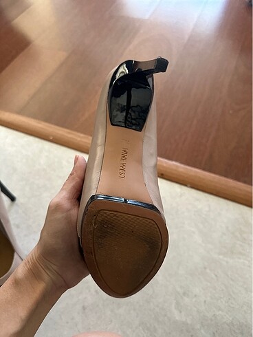 37 Beden ten rengi Renk İnce topuklu ayakkabı nine West ayakkabı