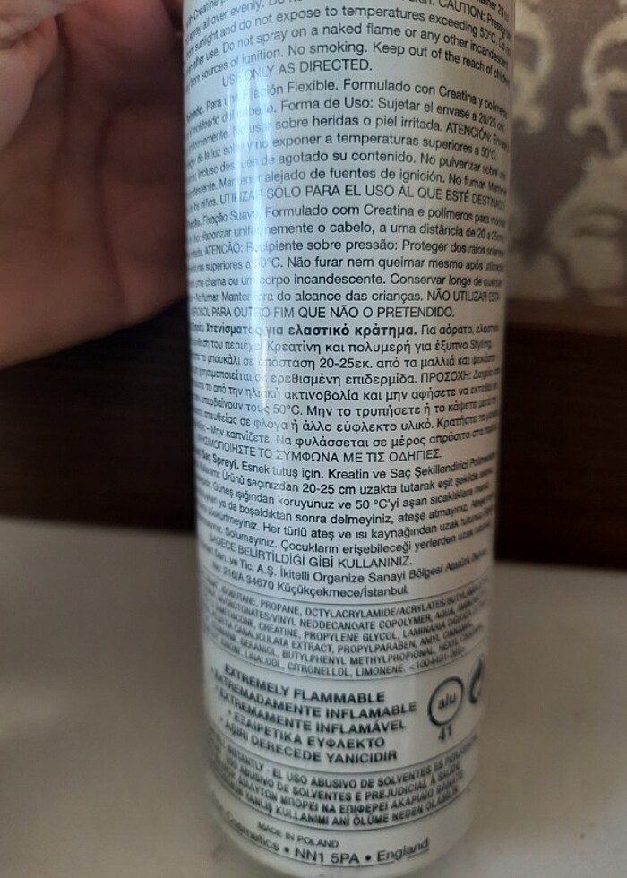 Son dokunuş saç spreyi - Görsel 2