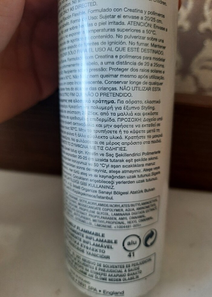 Son dokunuş saç spreyi - Görsel 4