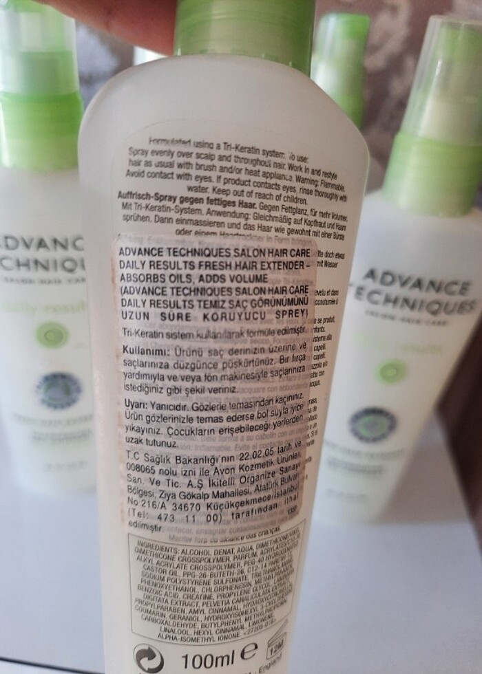 Avon saç spreyi ( Saça temiz görünüm veren sprey) - Görsel 2