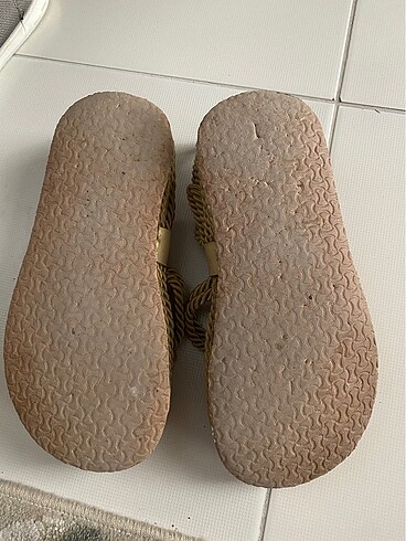 Hasır görünümlü sandalet - Görsel 6