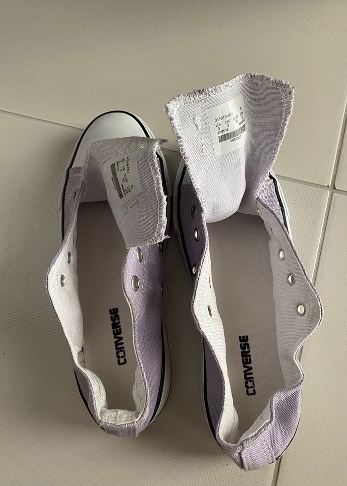 Hiç kullanılmadı converse all star - Görsel 4