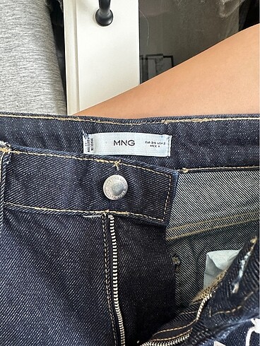 34 Beden lacivert Renk Mango jean