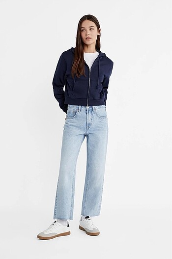 Stradivarius D96 crop fit jean