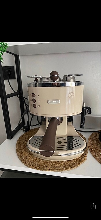 Delonghi vintage kahve makinası