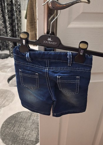 Koyu Mavi Erkek Kot Şort - Görsel 2