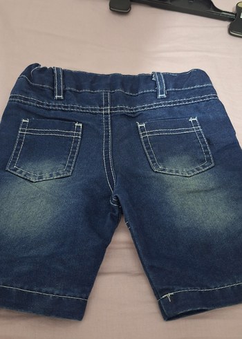 Koyu Mavi Erkek Kot Şort - Görsel 5