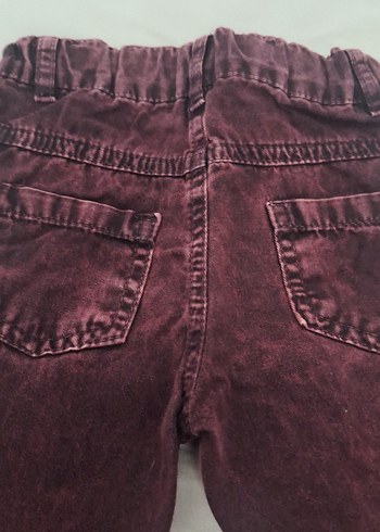 Bordo Erkek Çocuk Bağcıklı Şort - Görsel 4