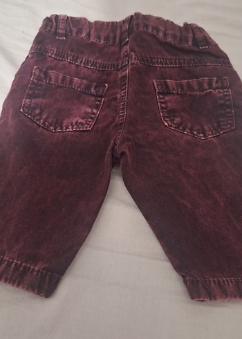 Bordo Erkek Çocuk Bağcıklı Şort - Görsel 3