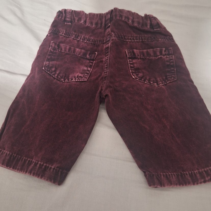 Bordo Erkek Çocuk Bağcıklı Şort - Görsel 3