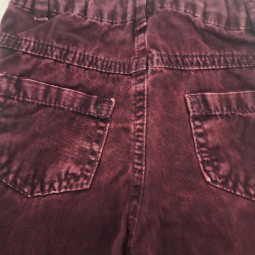 Bordo Erkek Çocuk Bağcıklı Şort - Görsel 5