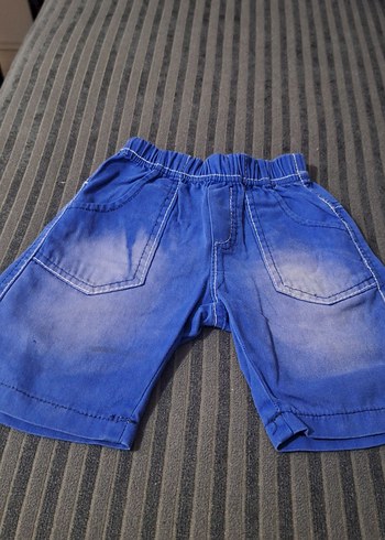 Erkek Çocuk Mavi Denim Şort - Görsel 8