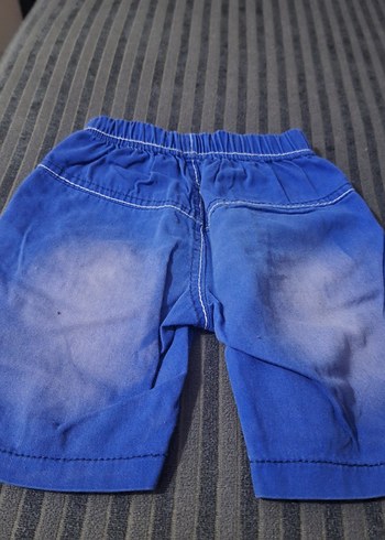 Erkek Çocuk Mavi Denim Şort - Görsel 5