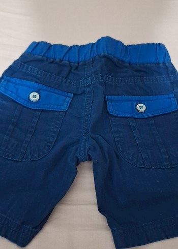 Erkek Çocuk Mavi Kot Şort - Görsel 2