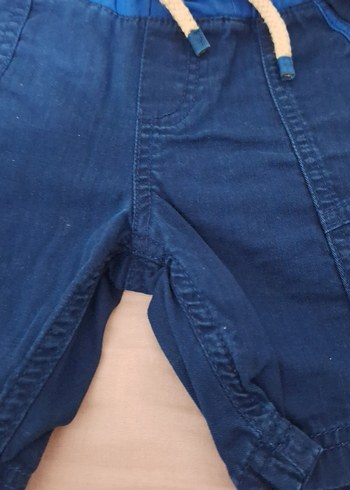 Erkek Çocuk Mavi Kot Şort - Görsel 4