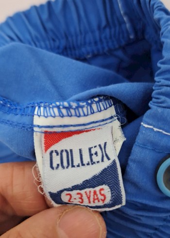 Erkek Çocuk Mavi Rahat Kesim Denim Şort - Görsel 3