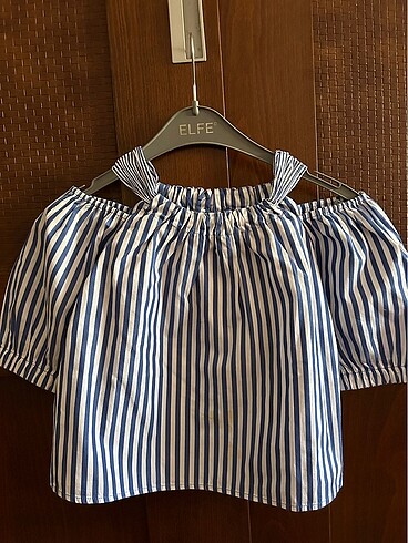 Zara Çizgili bluz