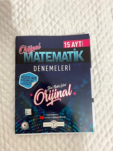 Ayt matematik deneme