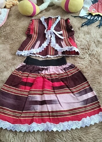 Yöresel bebek kıyafeti