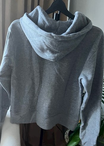 m Beden gri Renk GANT Gri Kapüşonlu Sweatshirt