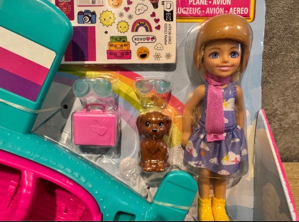 Barbie chelsea pervaneli uçak - Görsel 3