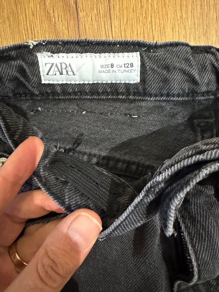 Zara 8 yaş jean - Görsel 5