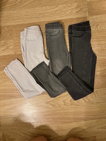 H&M 3?lü kot jegging