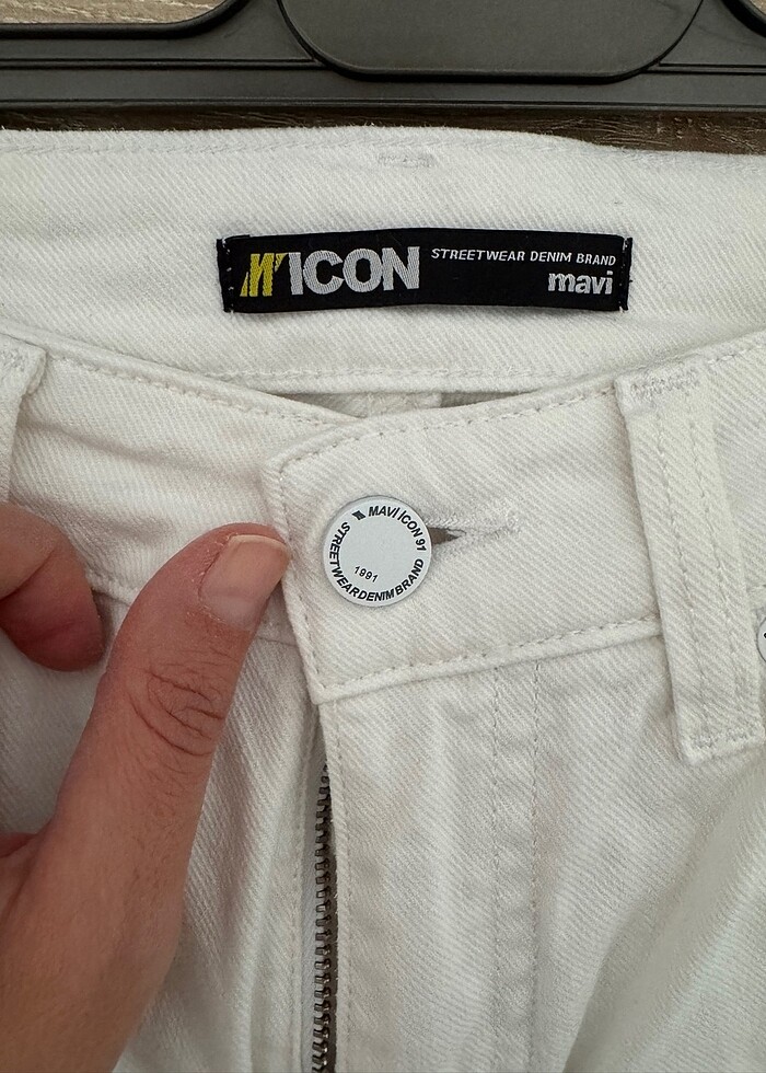 Mavi icon Barselona beyaz jeans - Görsel 4